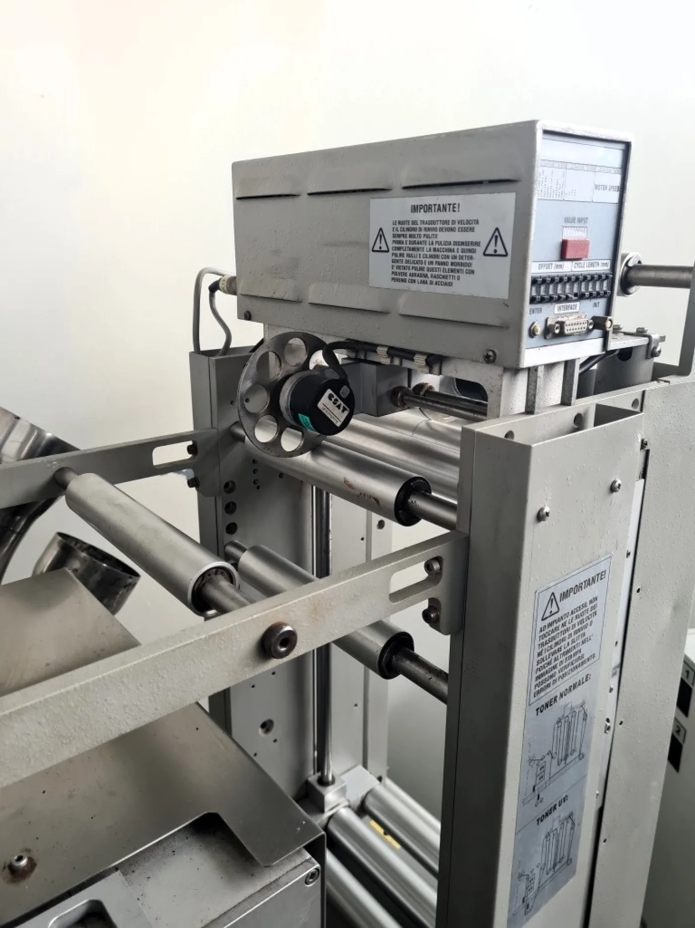 STAMPANTE UV SENZA FINE PER FILM IN ALLUMINIO – CSAT – MOD. SAT 6135/600-2C-IM - 2