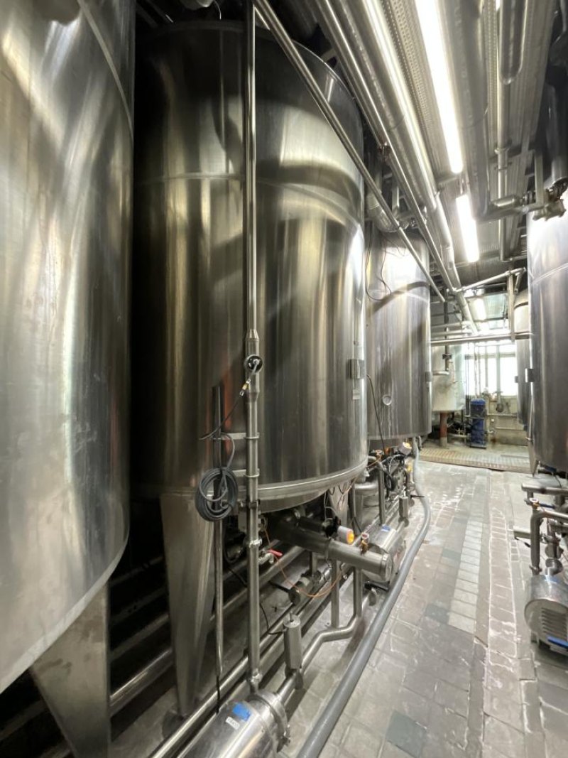 1996 Boccard Boccard 7500 Litre Stainless Steel Vertical Recovered Water Storage Tank - S