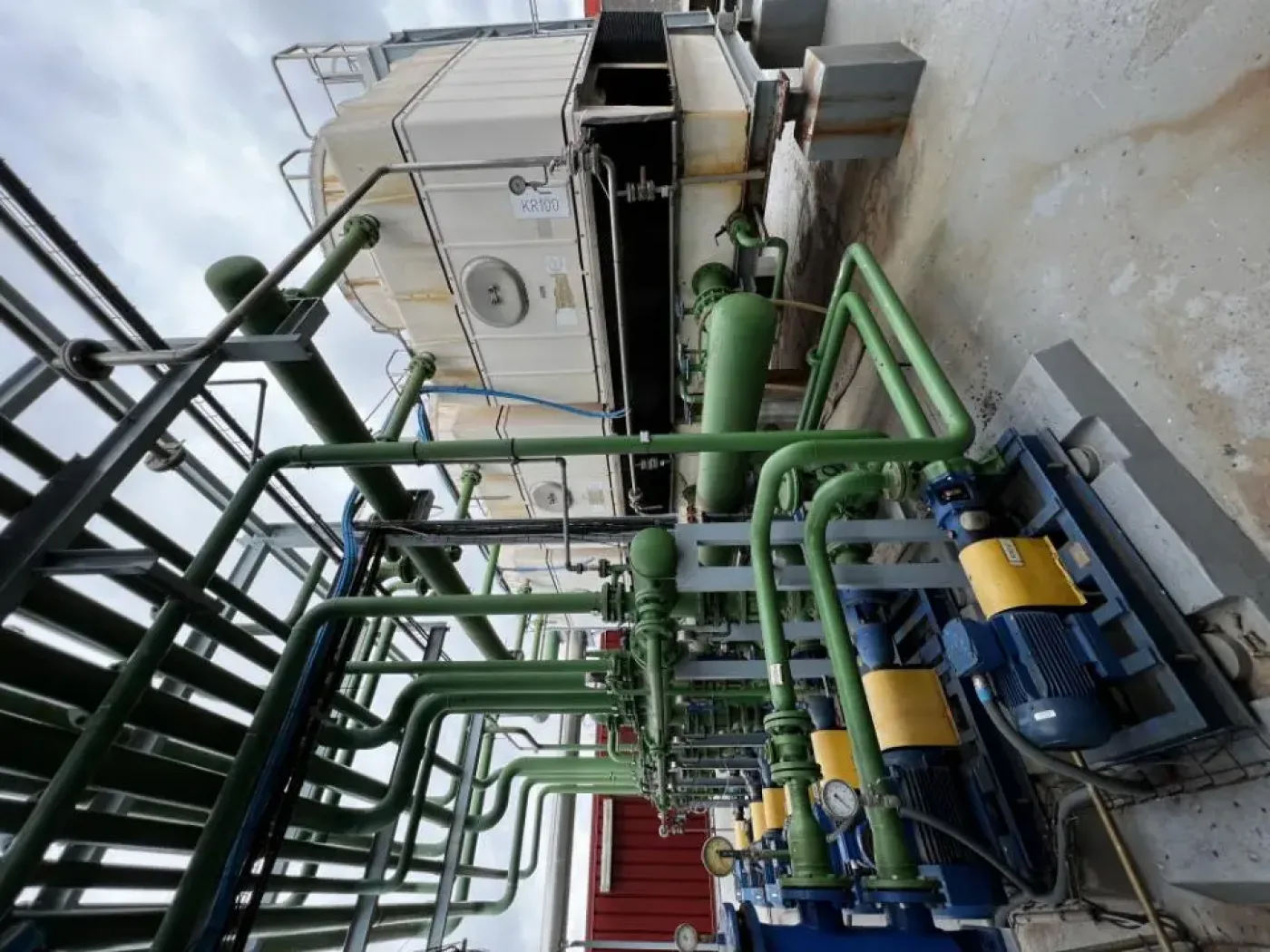 USED SULZER-ESCHER EWK 576-09 COOLING TOWER - 4