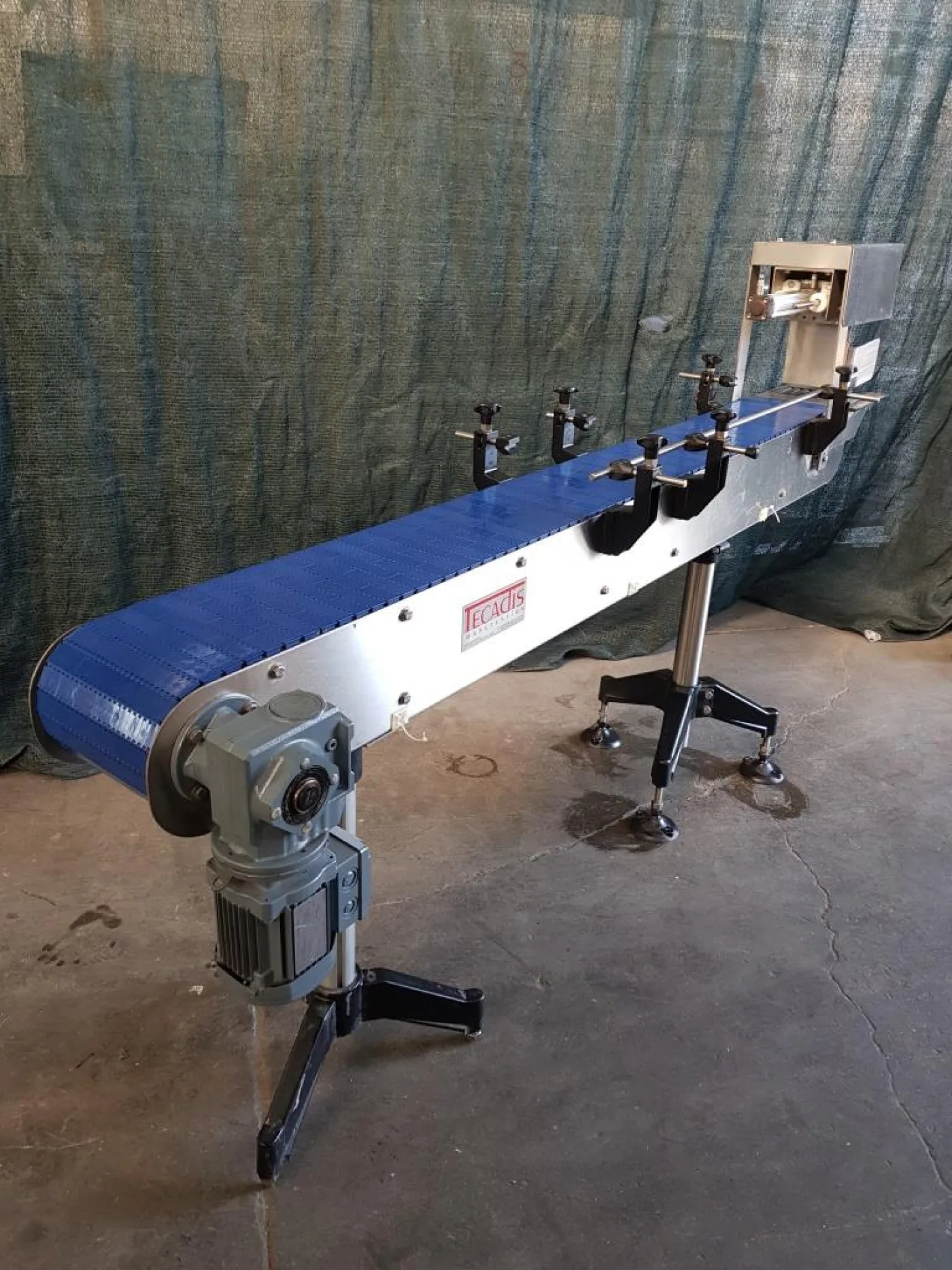 NASTRO TRASPORTATORE MOTORIZZATO CON SPINGITORE – TECADIS - 5