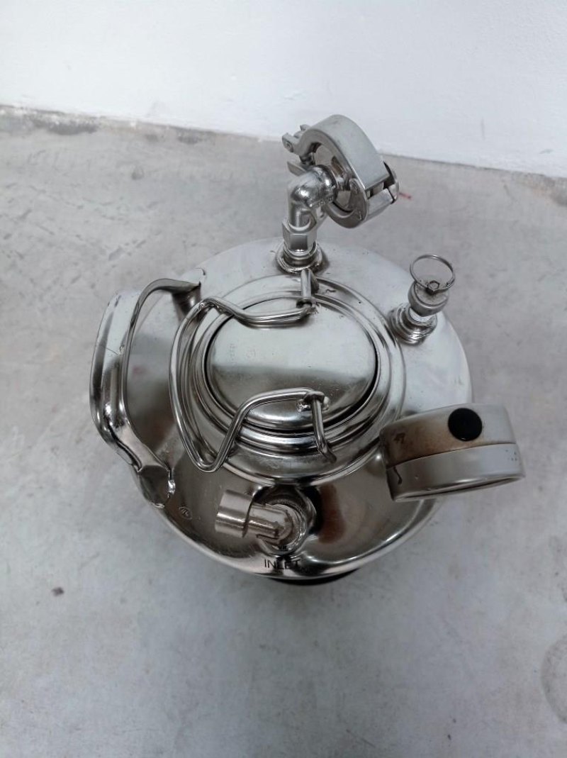 SERBATOIO MONTALIQUIDI IN ACCIAIO INOX – MILLIPORE – MOD. 20 L
