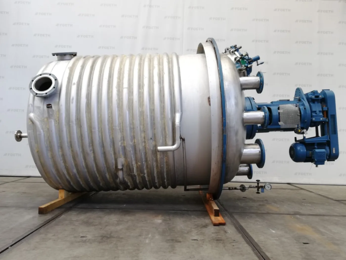 Stoecklin 6300 ltr - Stainless Steel Reactor - 6