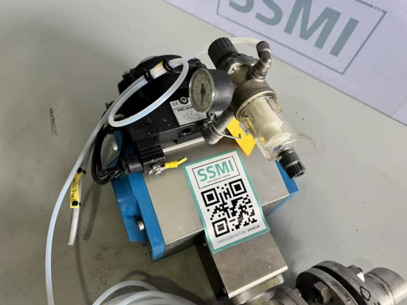 2019 EVAC / Max-Air Technology Pneumatic actuated ball valve - 2