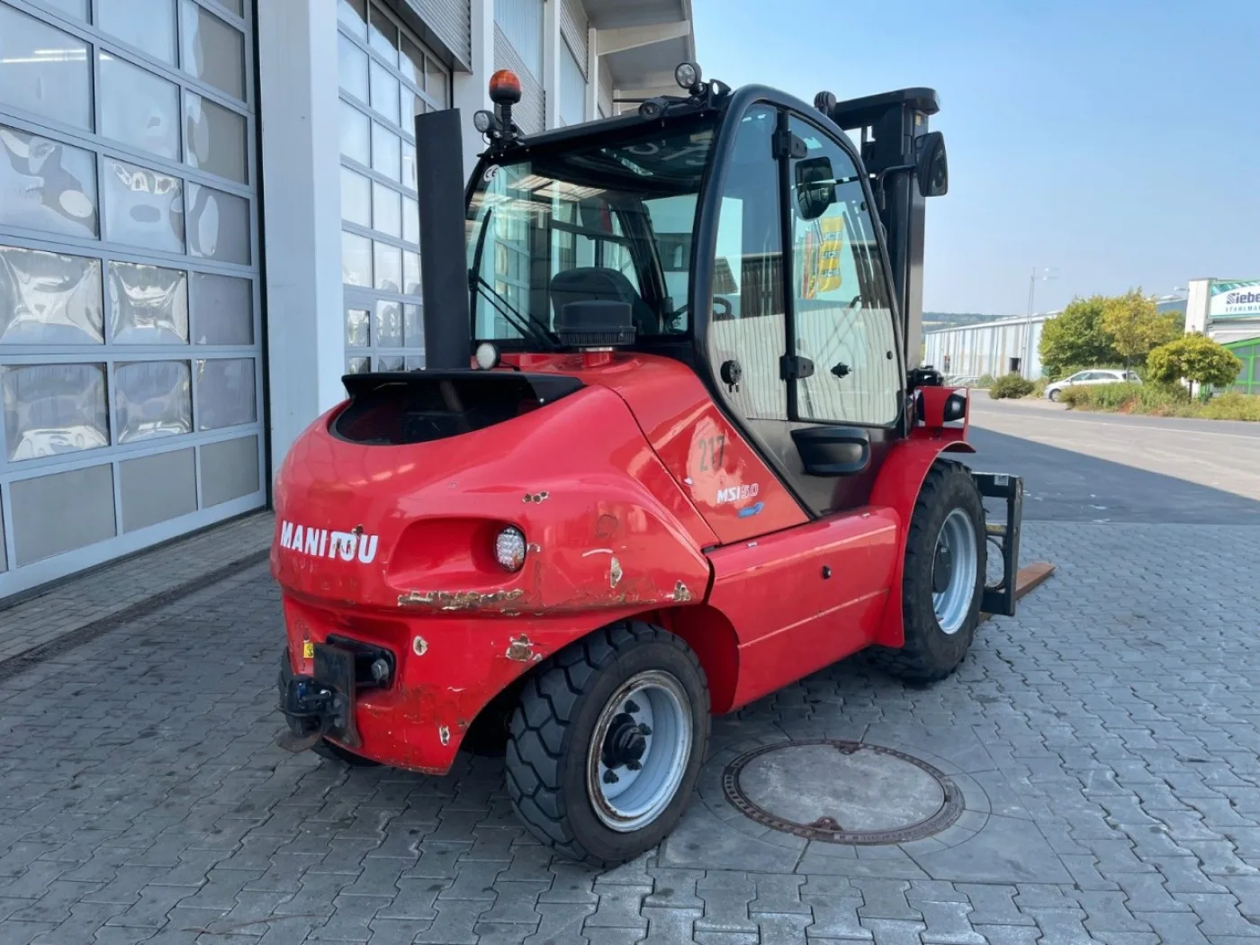 Manitou MSI 50D / nur 4.094h / Geländestapler / ZV & SS - 4