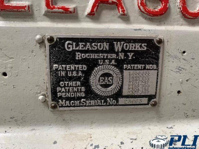 Straight Bevel Generator – GLEASON 14