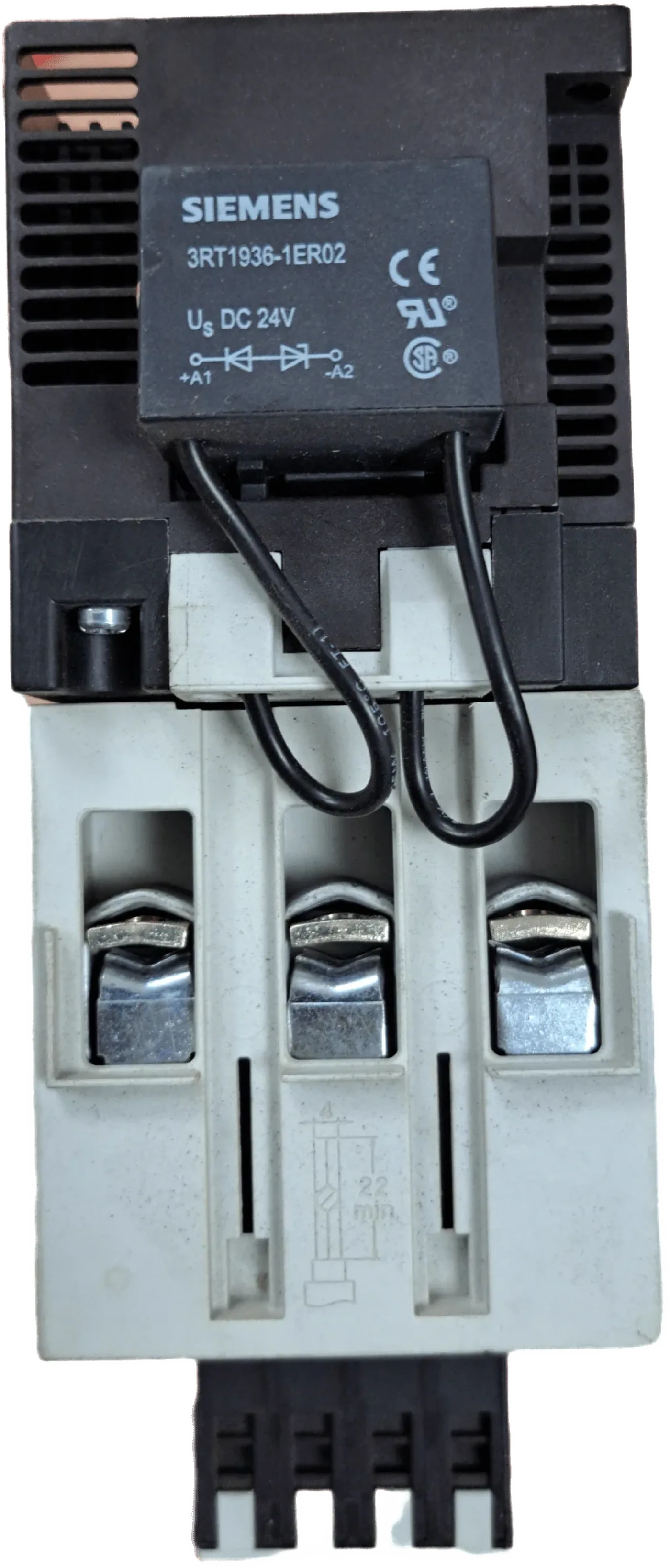 Siemens Leistungsschütz 3RT1044-3BB40 - 2
