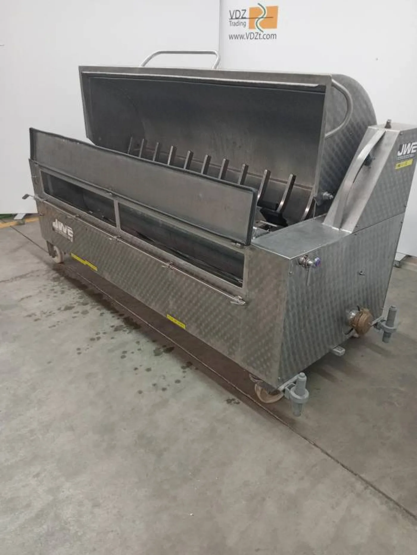 Combined scalding and dehairing machine - 8