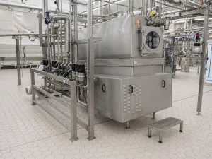 6,000kg Egli 6000SU Butter Silo with Pumps