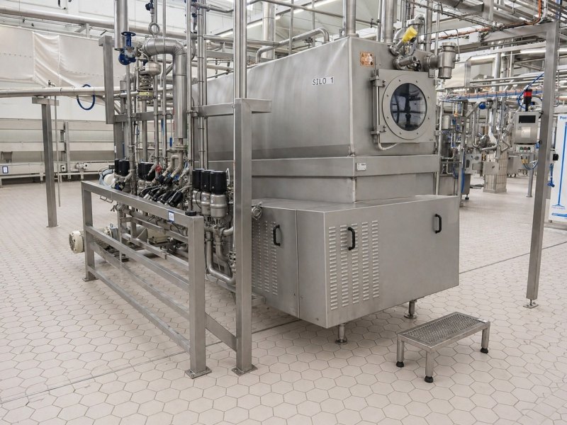 6,000kg Egli 6000SU Butter Silo with Pumps