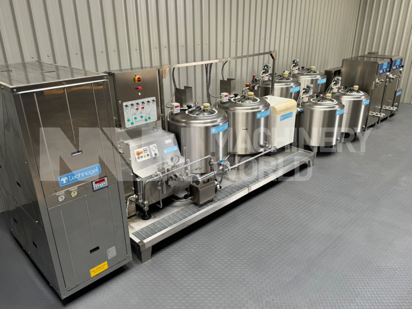 Technogel Ice Cream Production Factory - with 59 running hours! (Year 2007) - 1