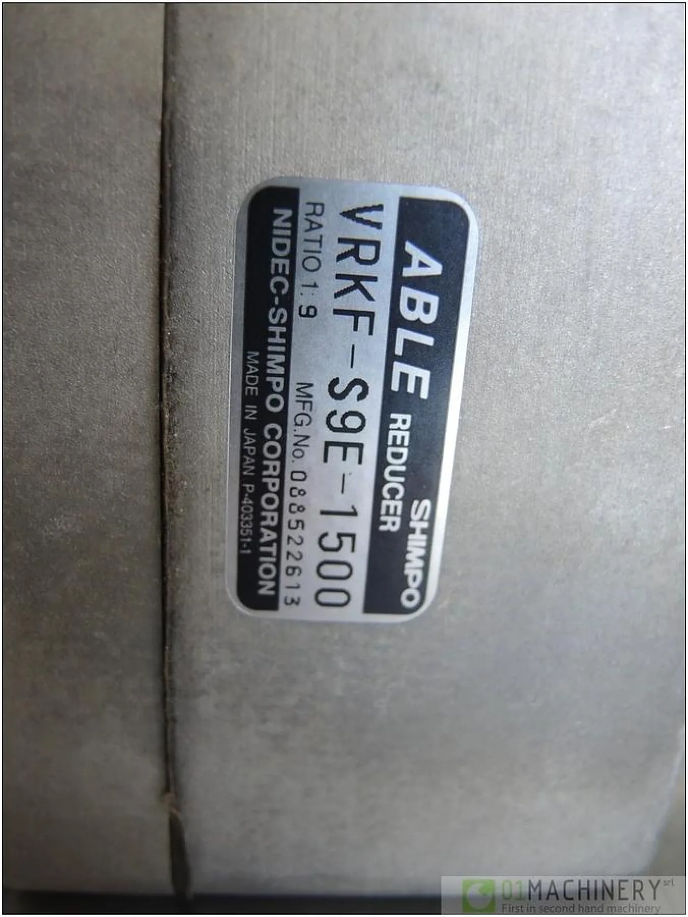 2010 SHIMPO VRKF-S9E-1500 AI2164 - 4