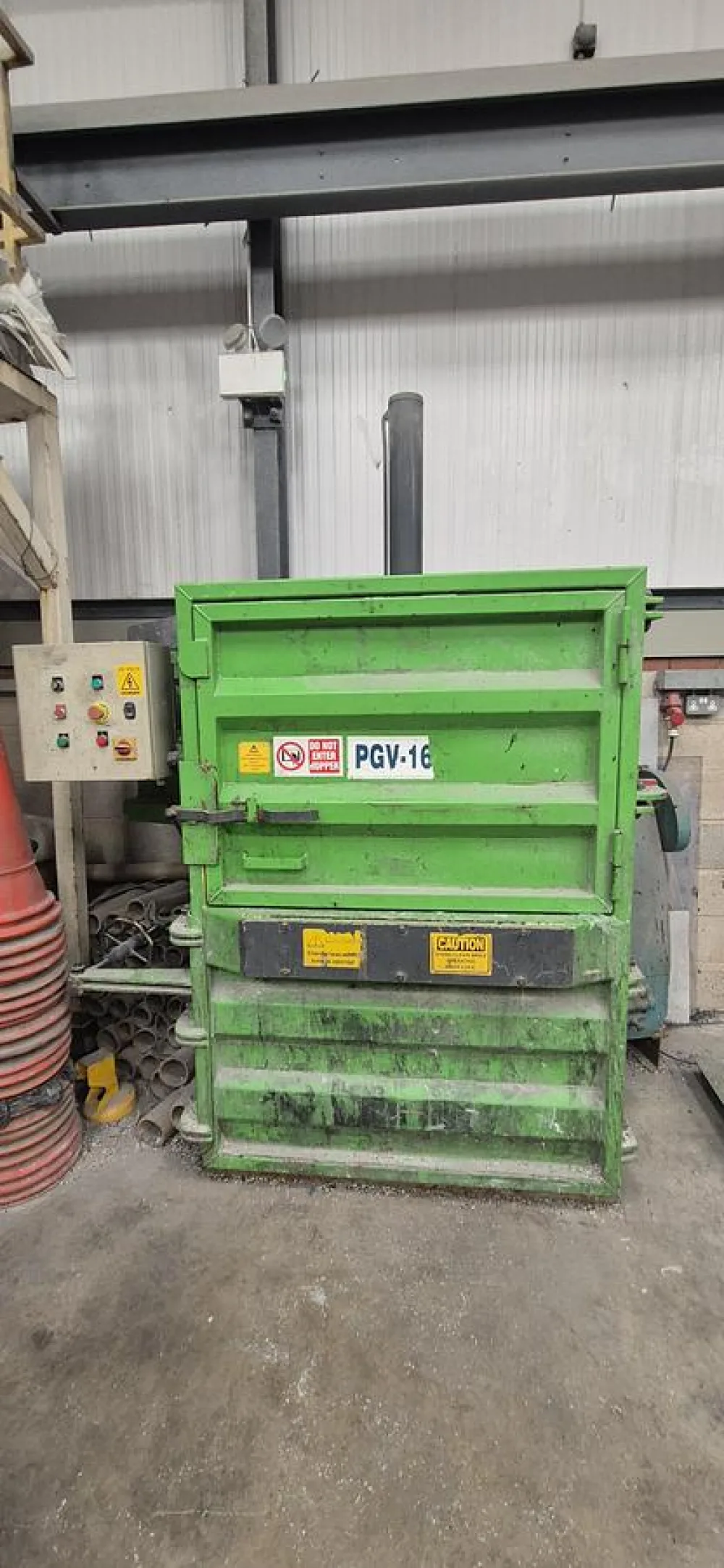 2011 Cardboard and Plastics Baler
