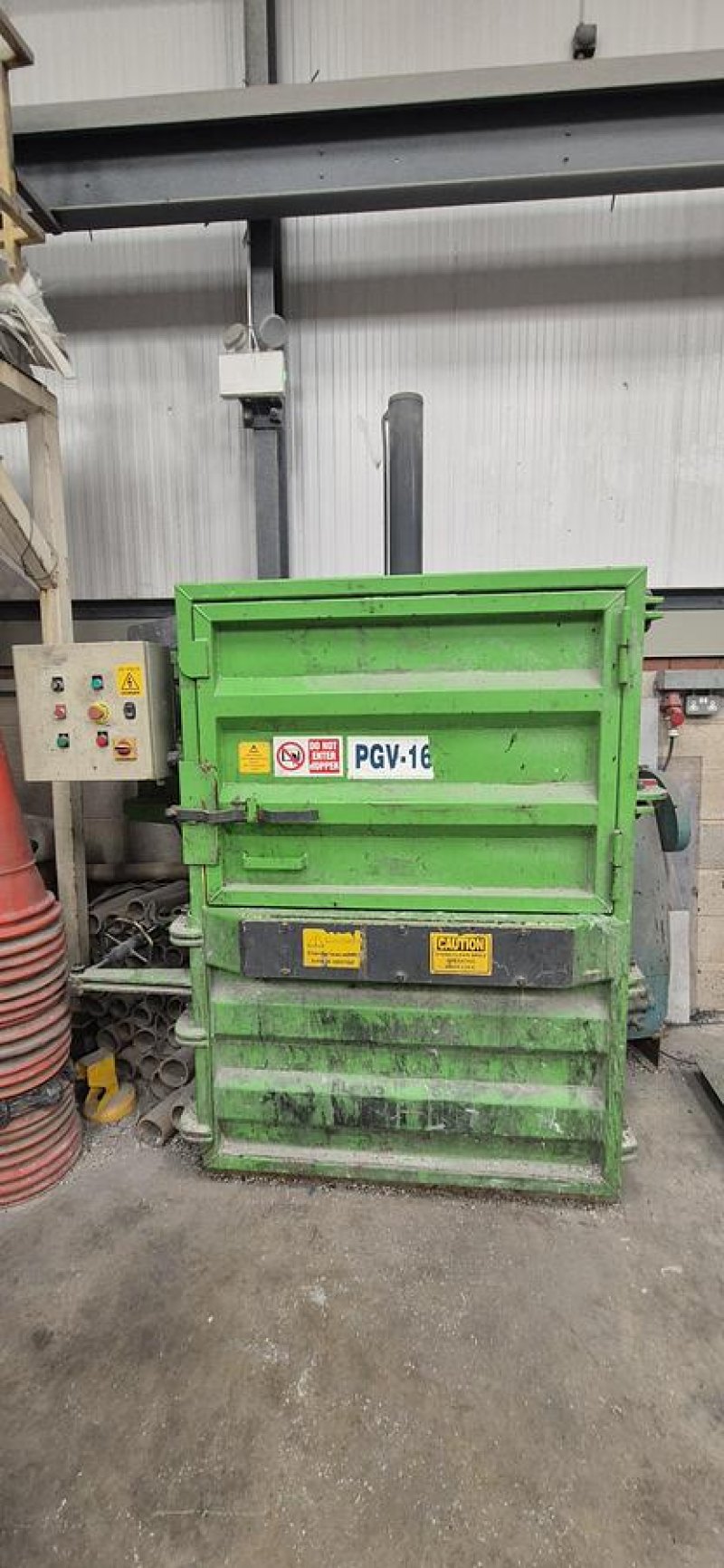 2011 Cardboard and Plastics Baler