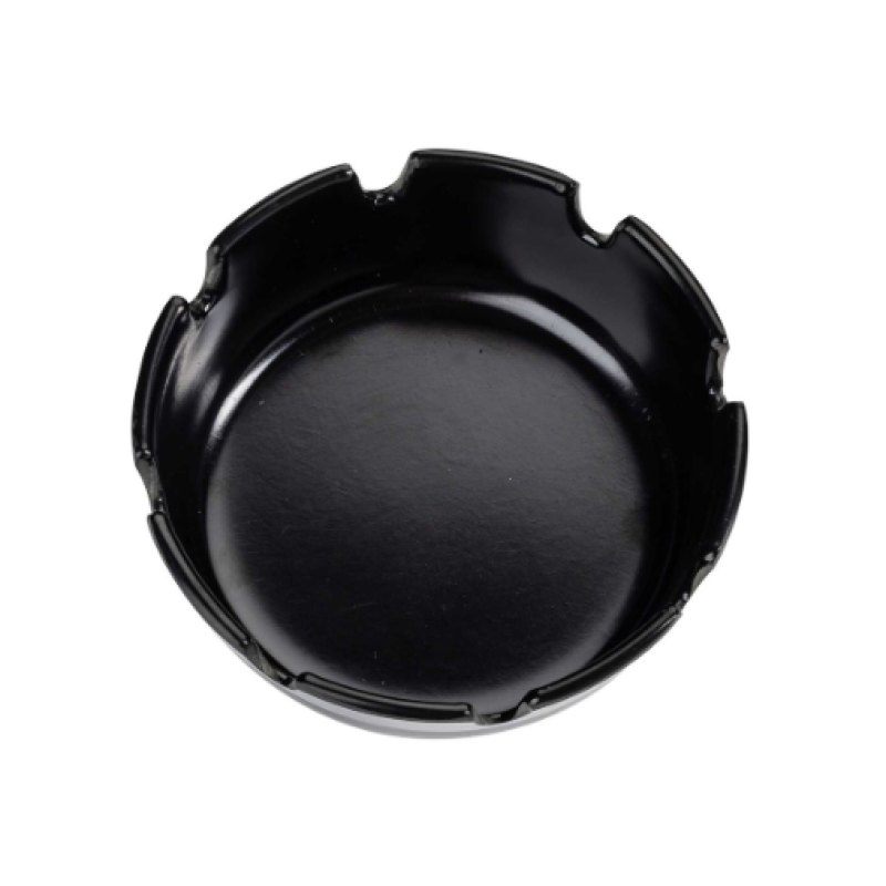 Table Craft Classic Deepwell Ashtray, Black, Bakelit (12 per pack) 11cm Diameter x 6 - islandcatering
