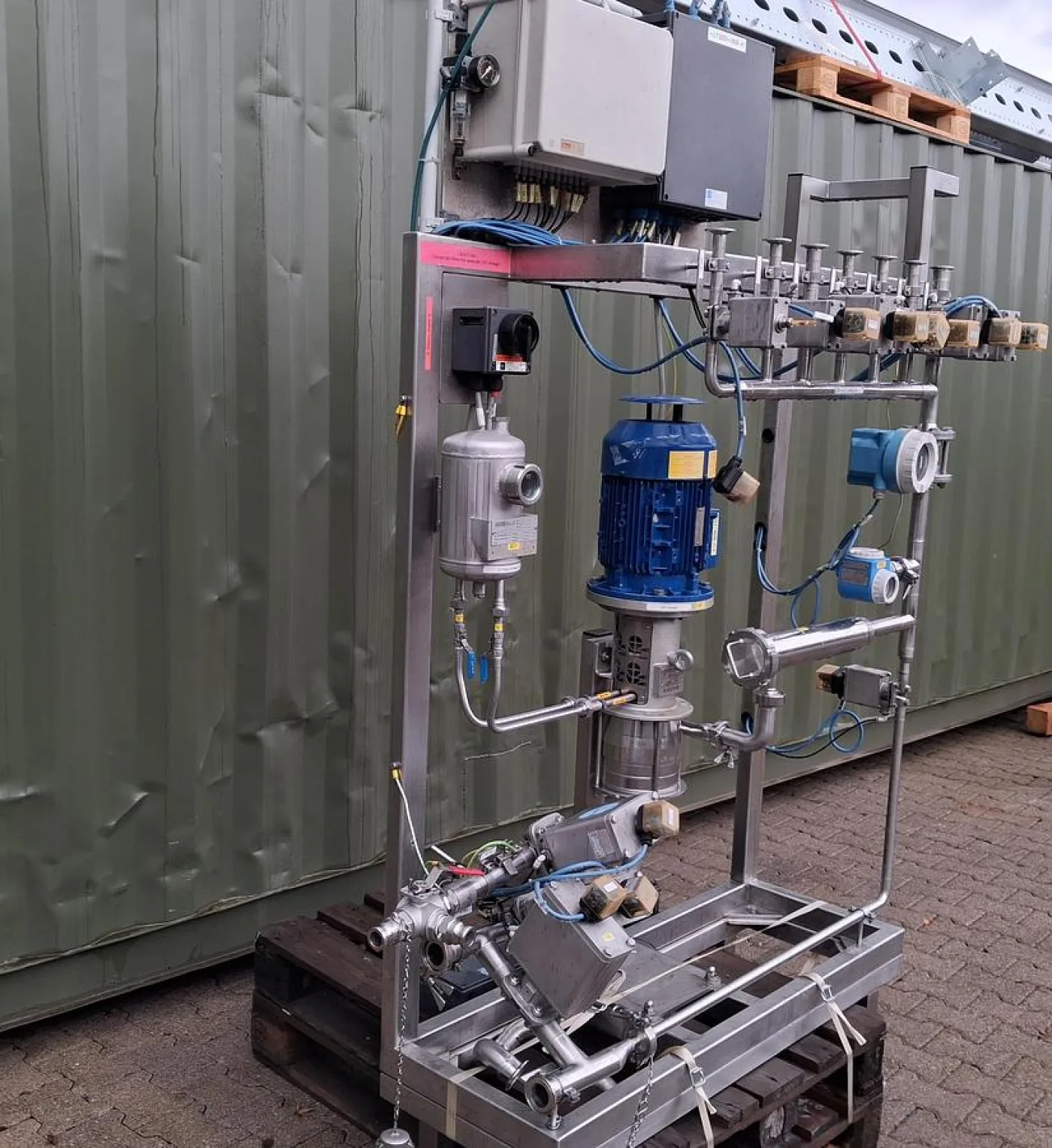AAA Anlagenbau AG (Schweiz) Edelstahl-Prozessanlage auf Skid-Basis - 4
