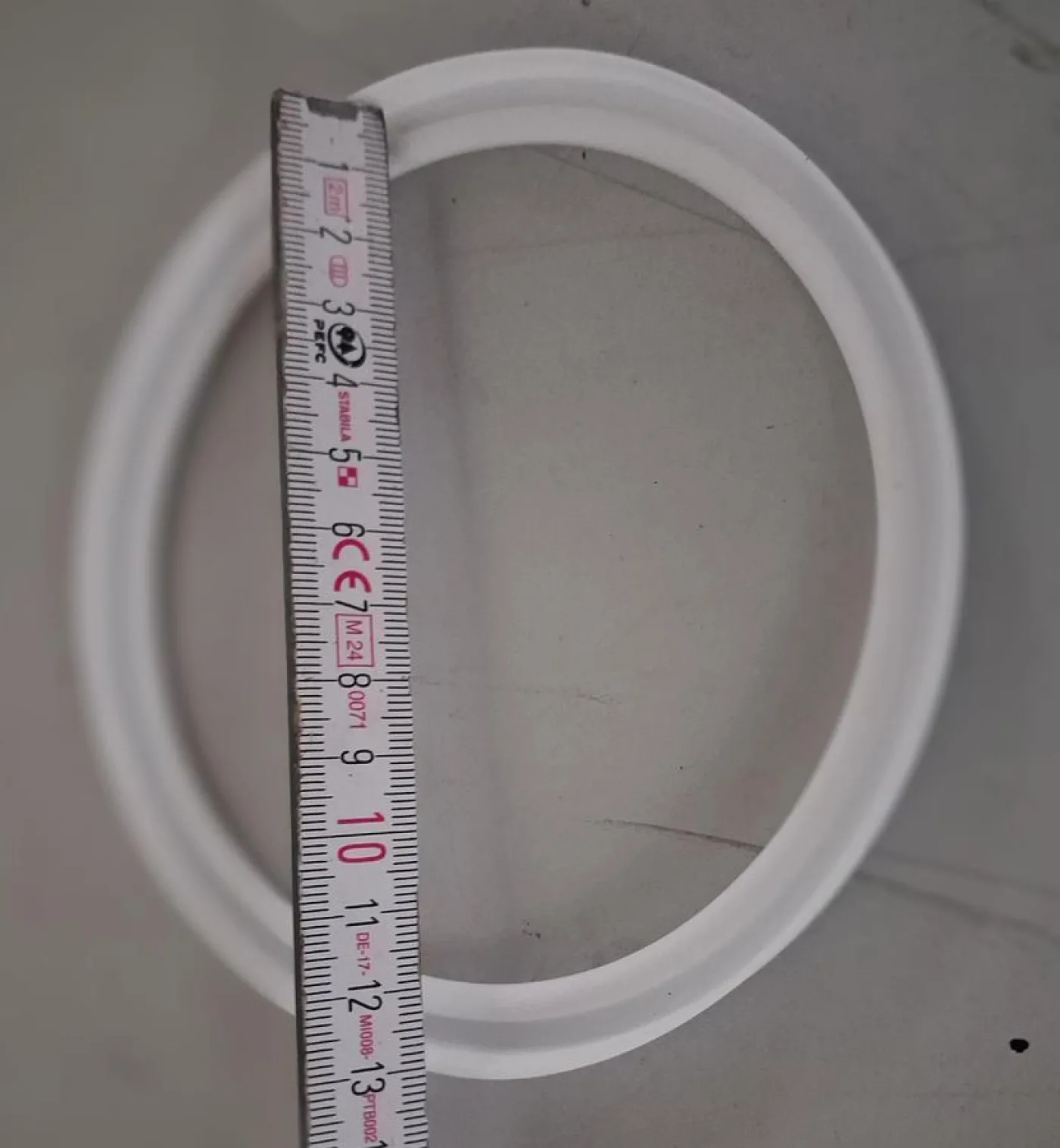 GMP-Ringdichtung DN 100 – PTFE, Typ PF, Glas-Glas - 3