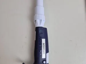 Gilson PIPETMAN P5000 500-5000uL Single Channel Pipette. Purple