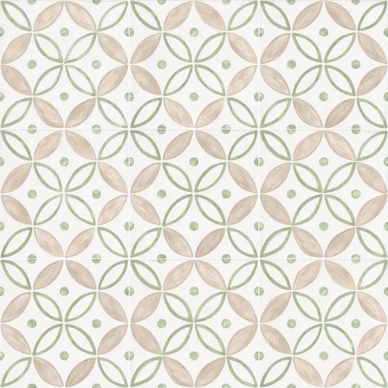 Deserto 10MM Green Design tegel semi mat 20x20 cm