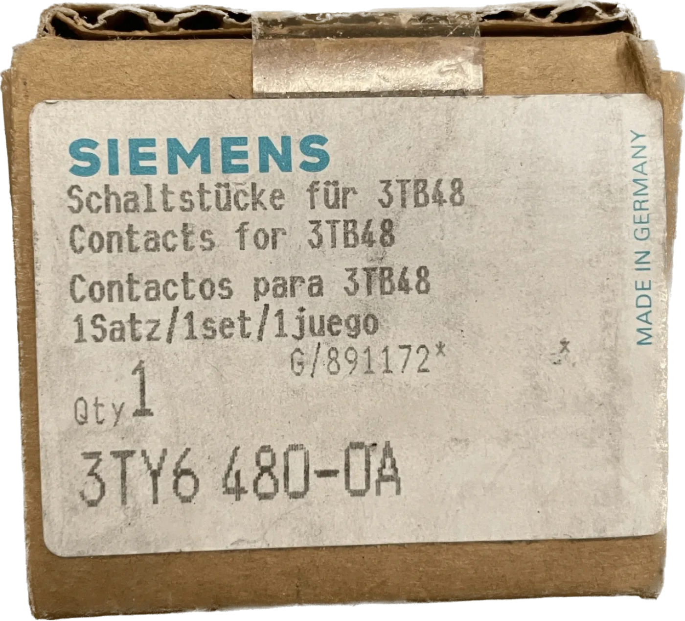 Siemens 3TY6480-0A - 2