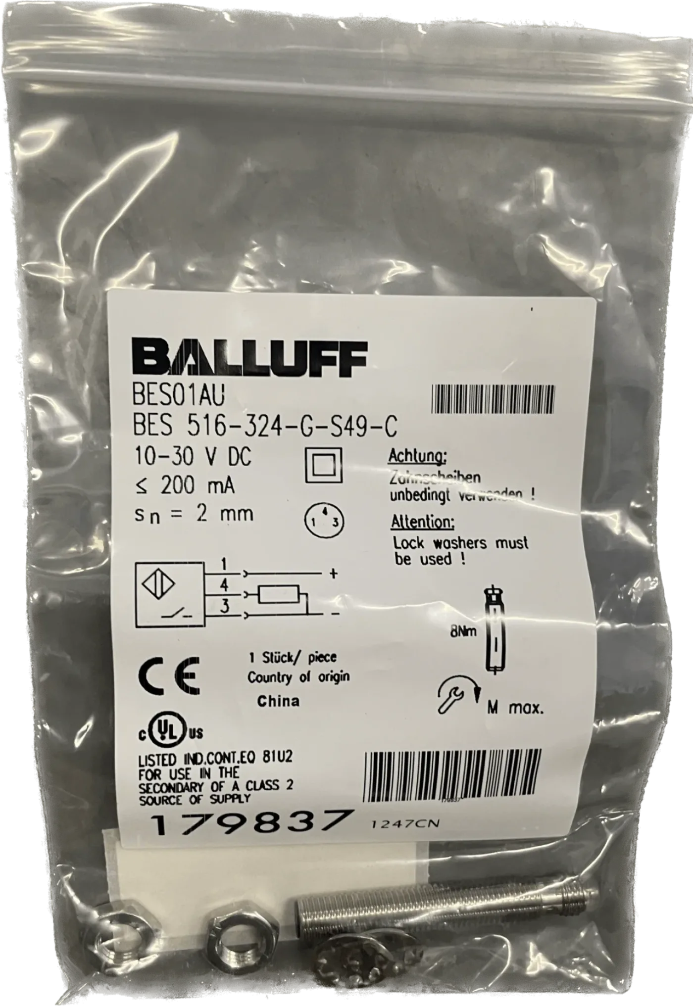 BALLUFF Induktive Standardsensoren mit Vorzugstypen - 1