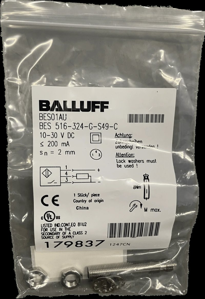 BALLUFF Induktive Standardsensoren mit Vorzugstypen