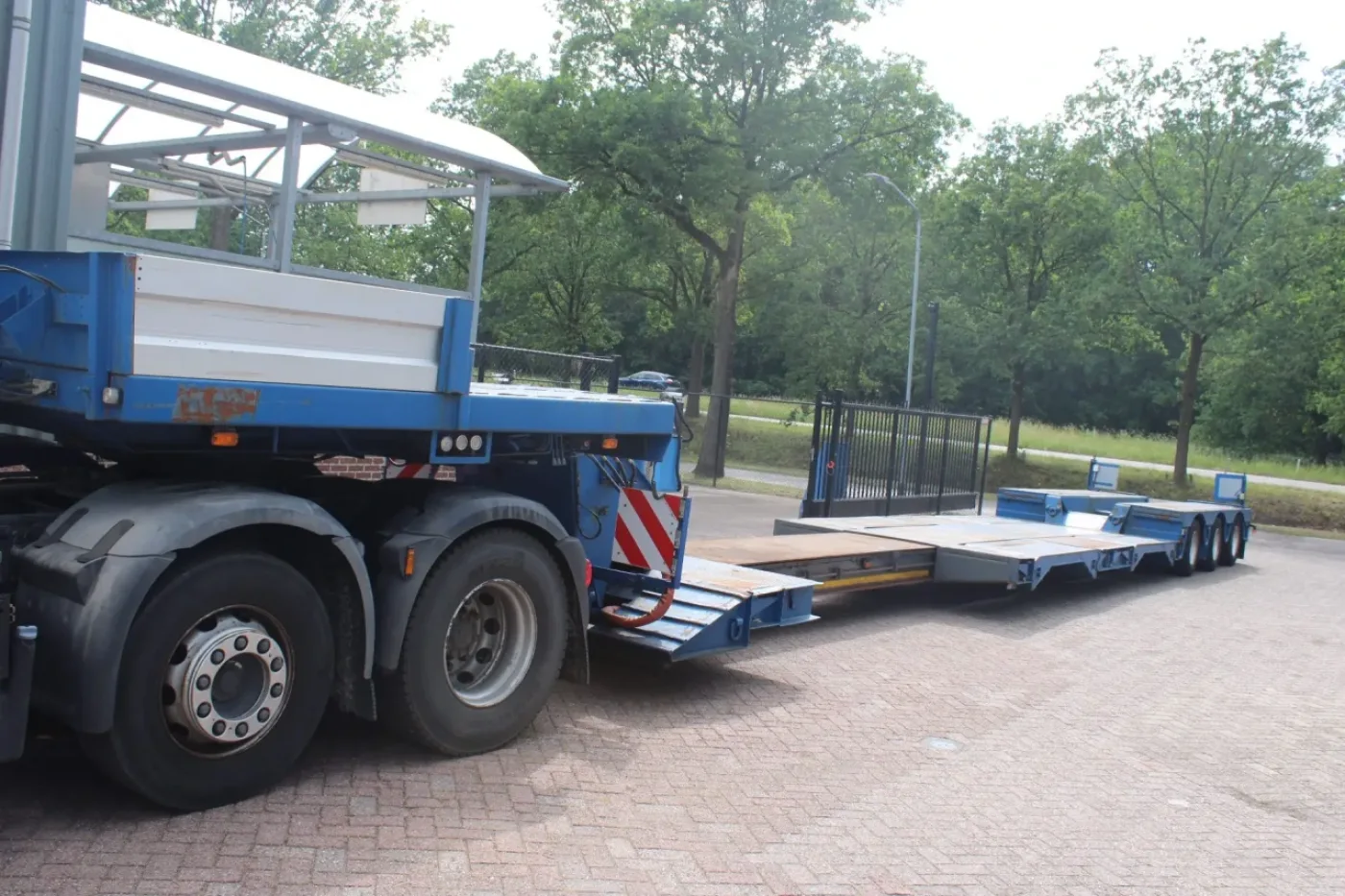C.C.D. SS480 Low bed / 3 Axle / expandable - 4