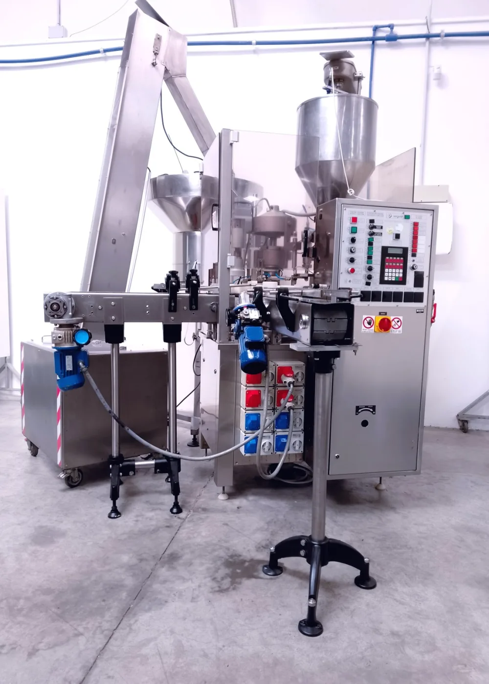 RIEMPITRICE PER VASETTI E TUBETTI – UNIPAC (ROMACO) – MOD. SILVER 75
