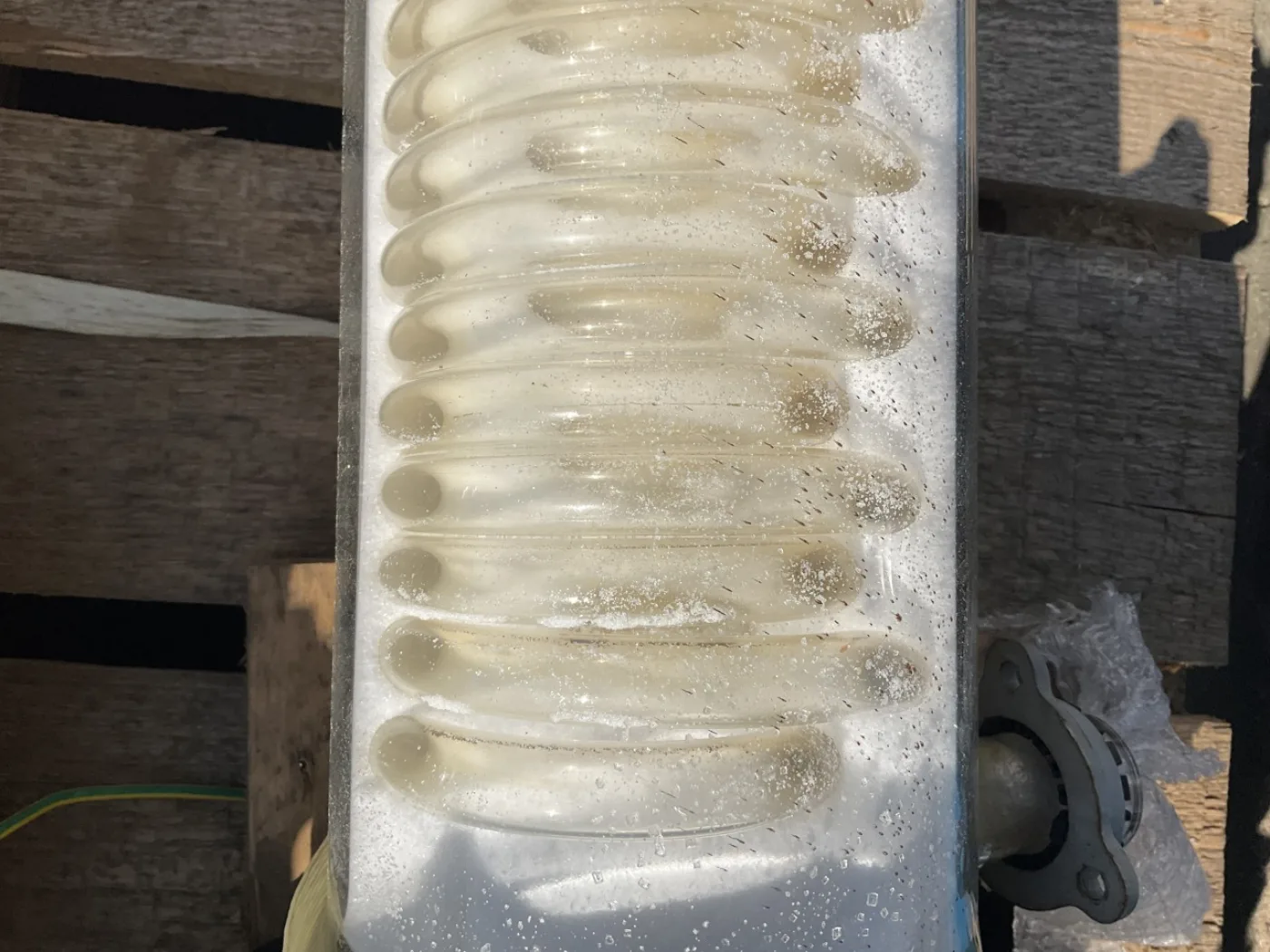 QVF Glasstechnik Glass spiral 1,5m² - Shell and tube heat exchanger - 2