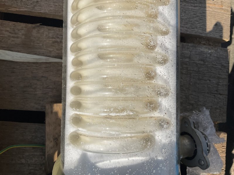 QVF Glasstechnik Glass spiral 1,5m² - Shell and tube heat exchanger