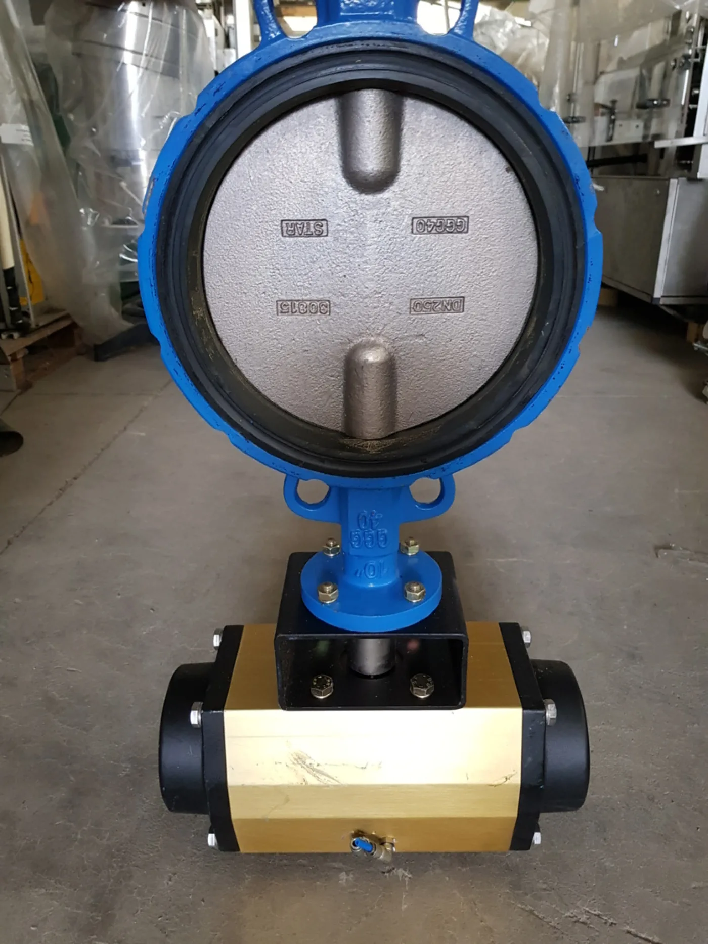 VALVOLA PNEUMATICA A FARFALLA - 1