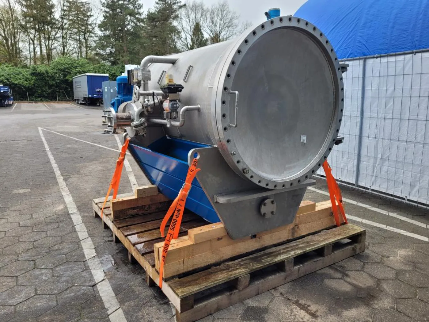 1997 LFC lochem Horizontal Pressure Leaf Filter - 4
