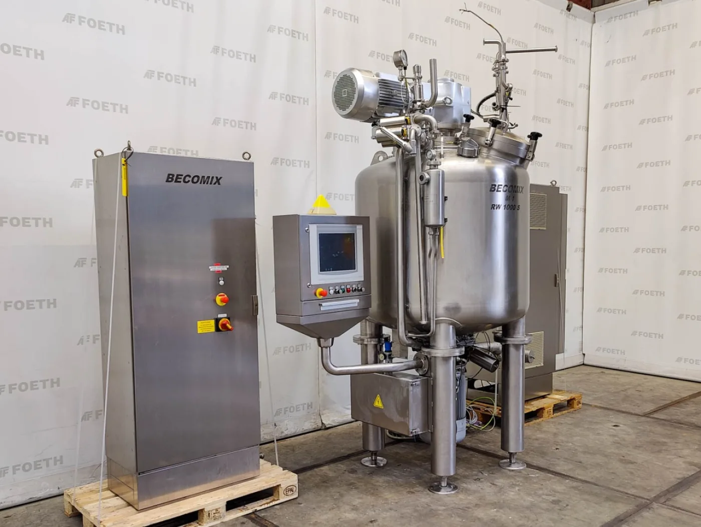 Becomix RW 1000 S - Processing vessel - 7