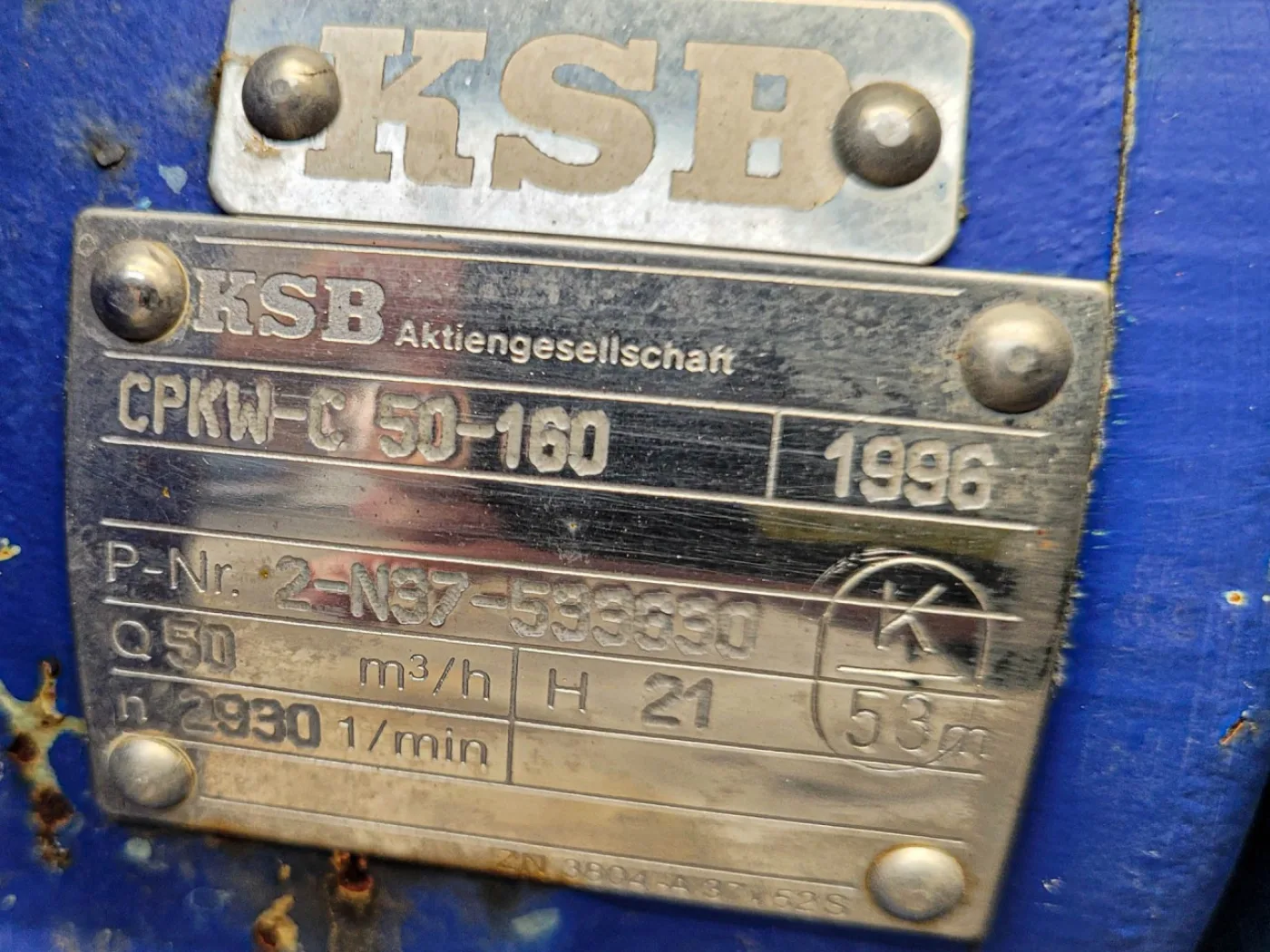 KSB CPKW-C 50-160 - Centrifugal Pump - 3