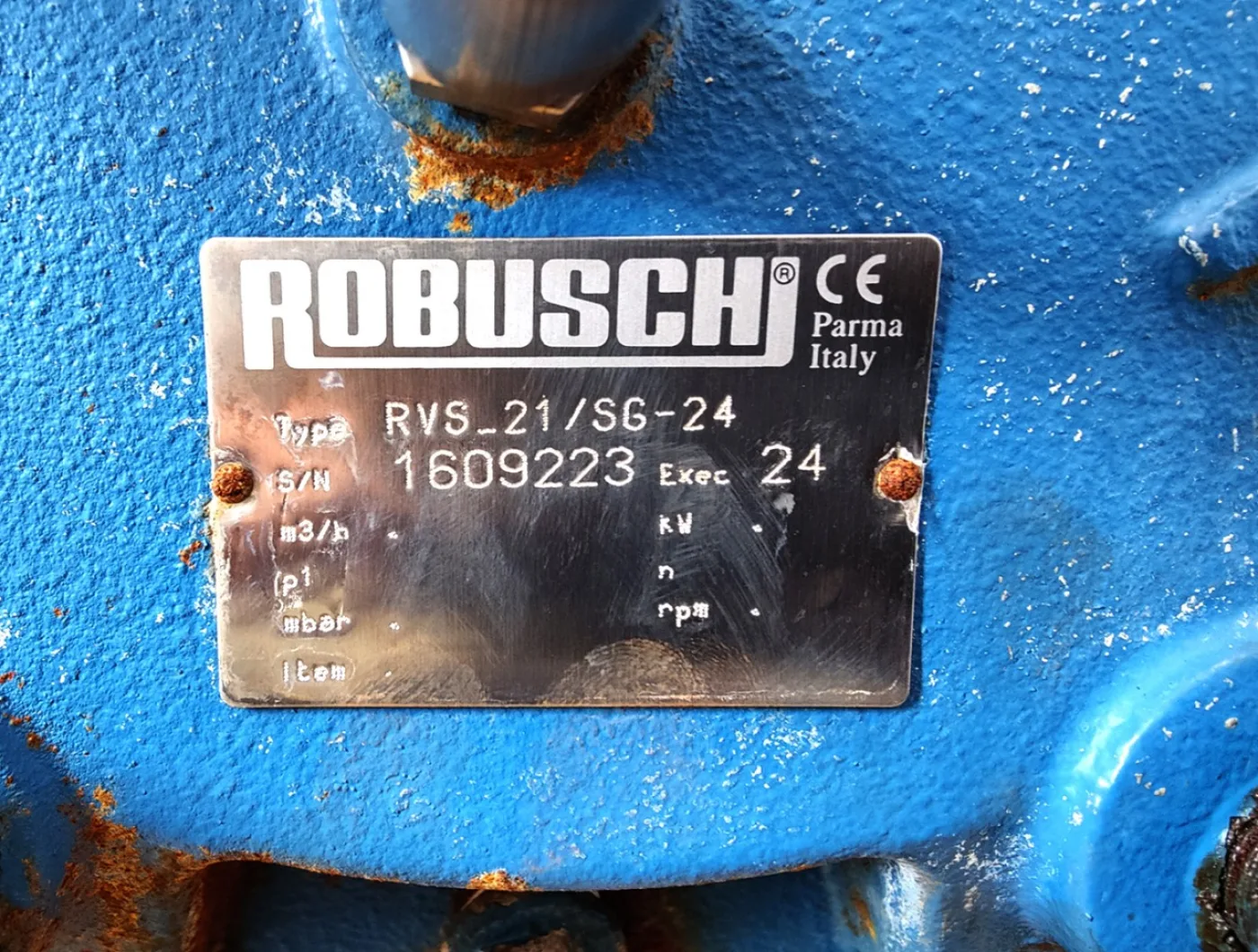 Robuschi RVS 21/80-24 - Vacuum pump - 8