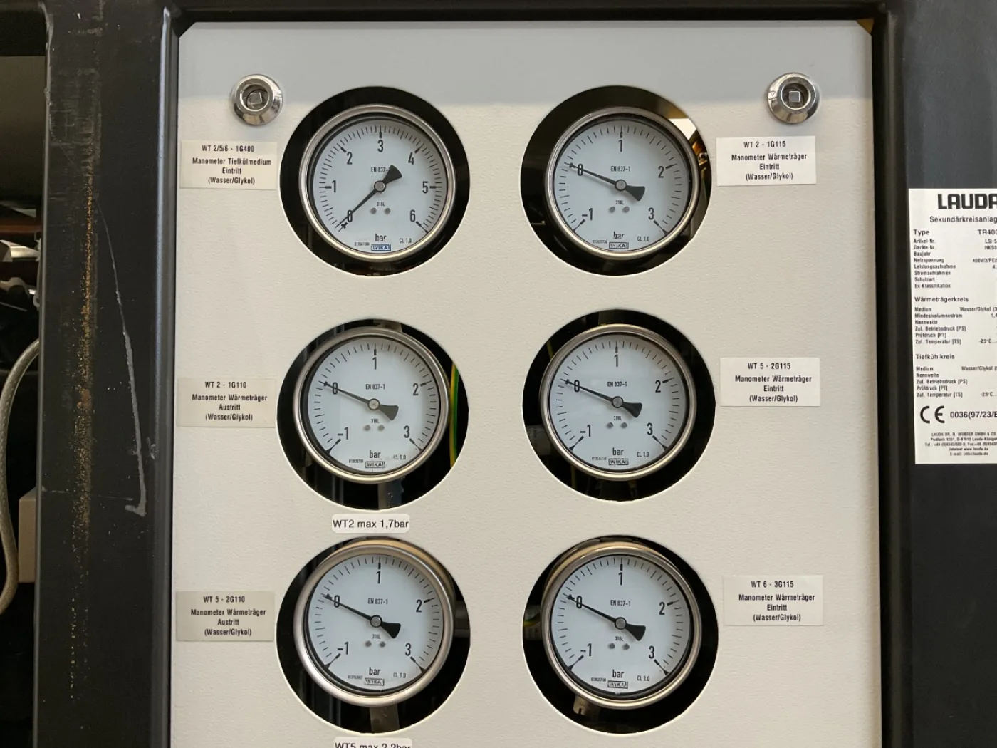 Lauda TR400T Sekundärkreisanlage - Temperature control unit - 7