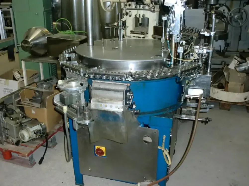 USED MARZOCCHI L4 AMPOULE FILLING AND CLOSING MACHINE