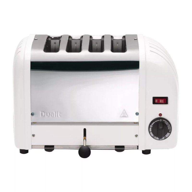 Dualit 4 Slice Vario Toaster White 40355 - islandcatering