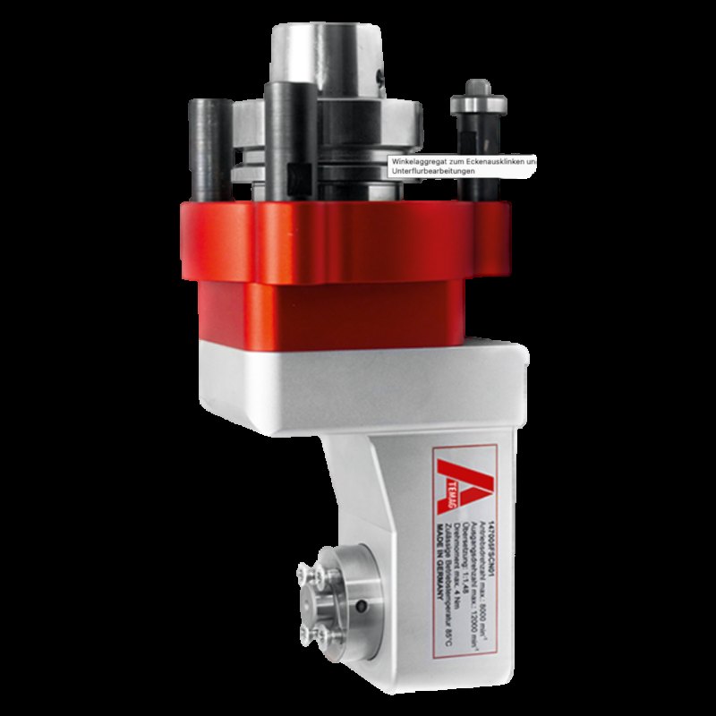 ATEMAG Extra 2 Function Line CNC-Eckenausklinkaggregat für Pade Bearbeitungszentren