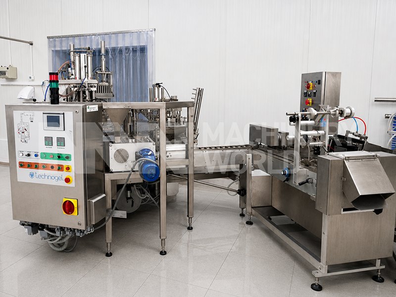 Technogel Technostick 3000 Rotary 4-Lane Ice Lolly Popsicle Moulding Machine – 3,000 pcs/hour