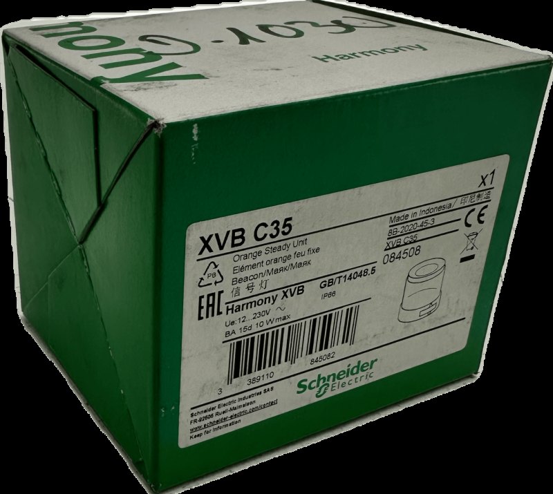 Schneider Elektric XVBC35 Leuchtelement, Dauerlicht, orange