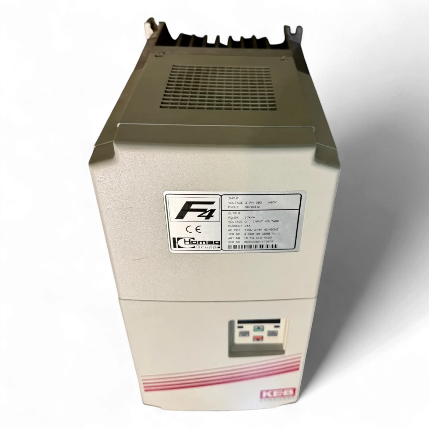 KEB Combivert F4 Frequenzumrichter Homag Art.-Nr. 15.F4.C16-4A00 4-008-39-0558 - 6