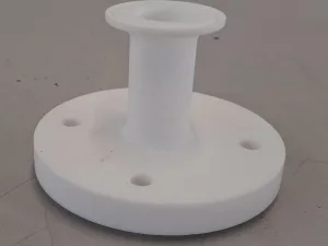Normag PTFE-Flanschadapter Typ PA25TC25 für den Anschluss von DN 25 Rohrsystemen an Tri-Clamp 1” (25,4 mm)