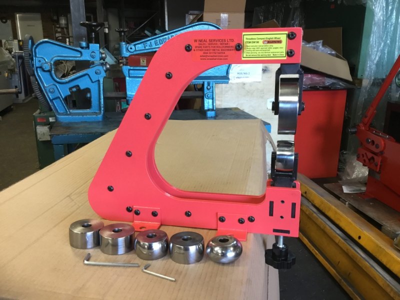 WNS Fabricated English Wheeling Machine 190mm - WNS - W. Neal Services Ltd