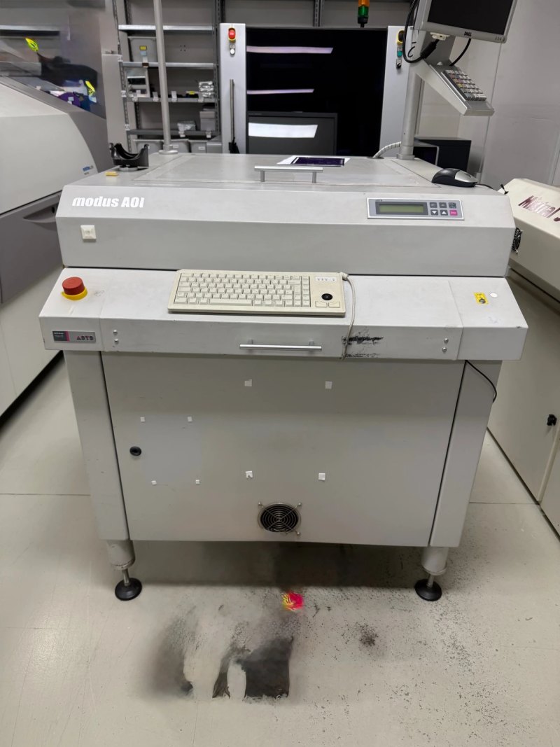 Modus AOI on a TRM01 conveyor, vintage 2015