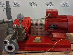 SPECK-PUMPEN Plungerpumpe (Hochdruck-Kolbenpumpe) auf Grundrahmen P50/94-110
