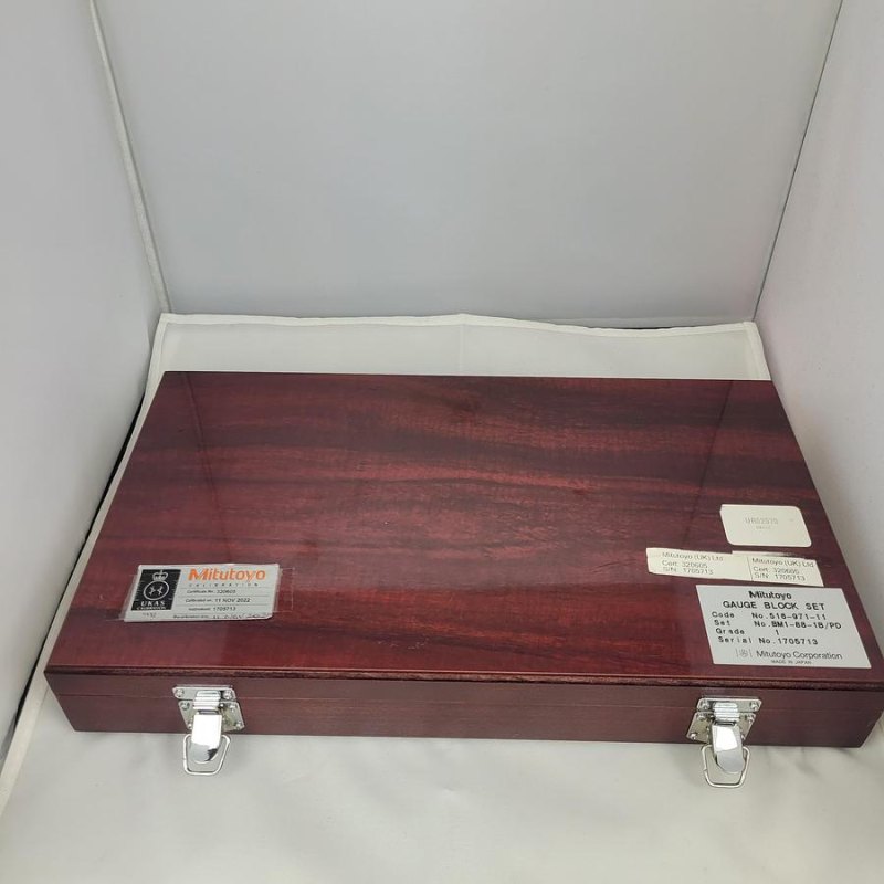 Mitutoyo BM1-8-1B/PD Gauge Block Set