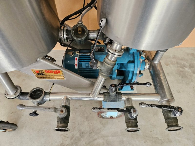 VELO BRAND KIESELGUHR STAINLESS STEEL FILTER, 4MQ OF FILTERING SURFACE, SECOND-HAND MACHINE