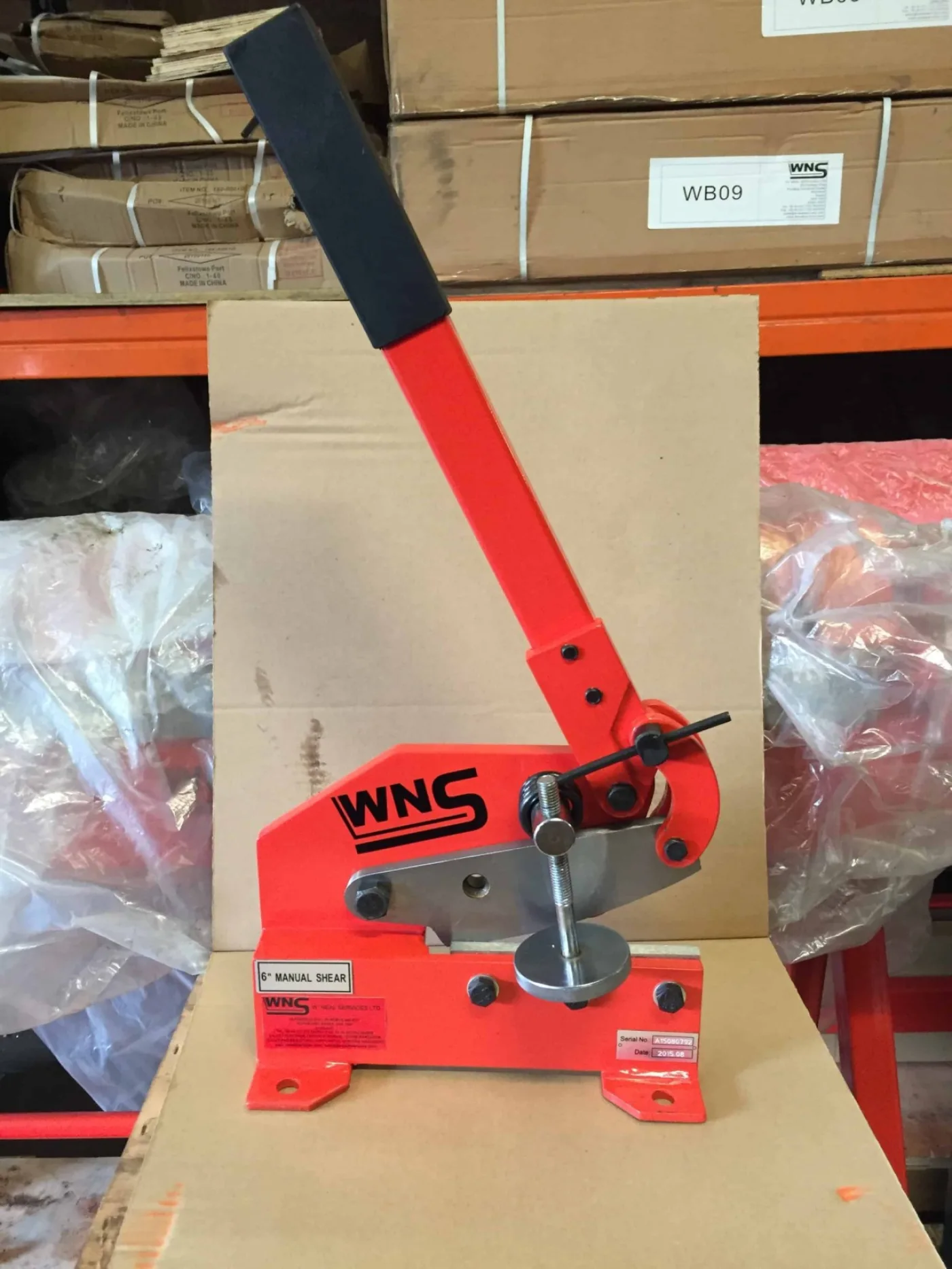 WNS Lever Cropper/Shear 150mm - WNS - W. Neal Services Ltd - 5