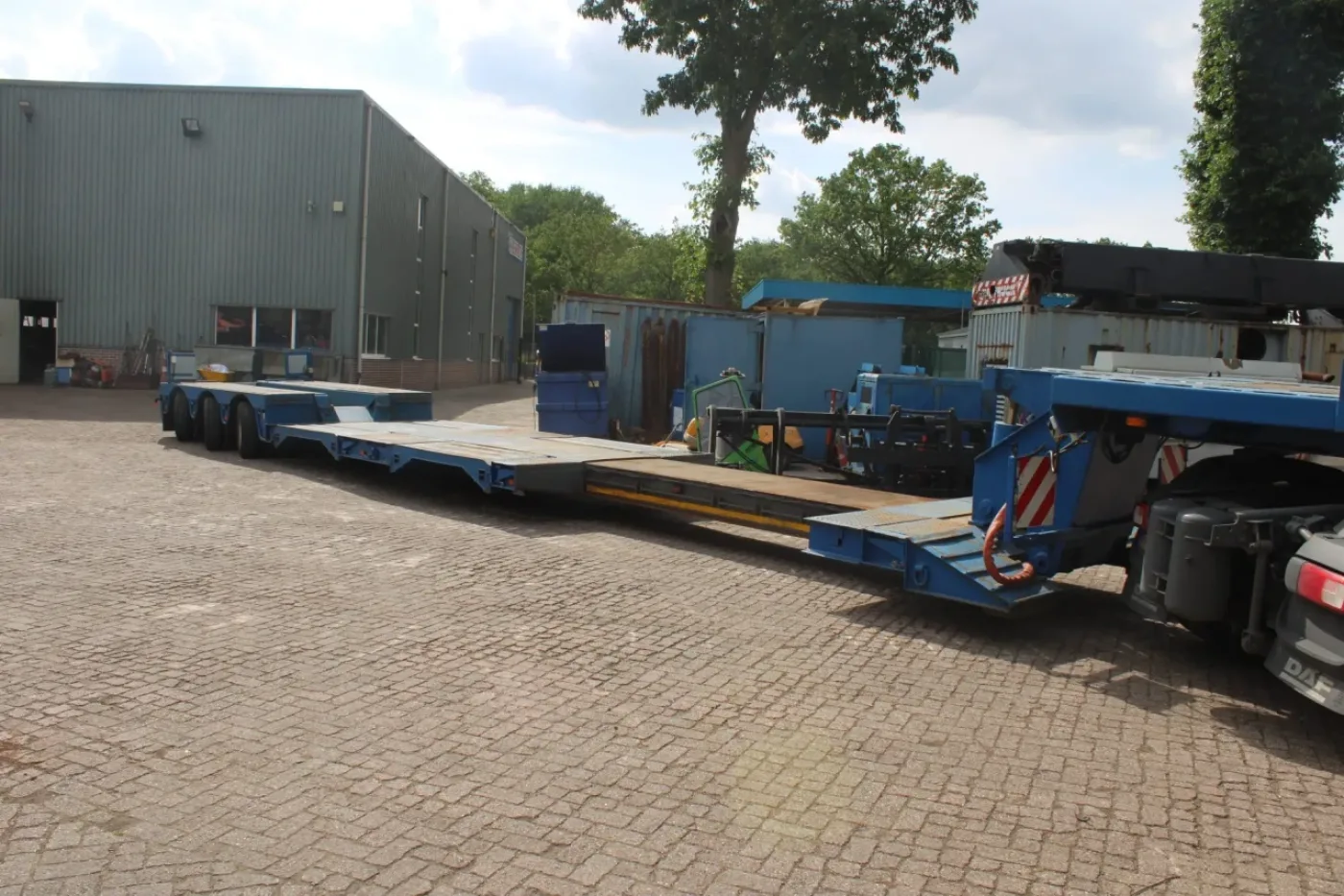 C.C.D. SS480 Low bed / 3 Axle / expandable - 6