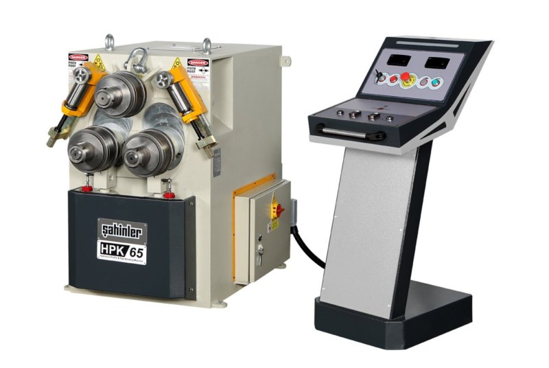 Profilbiegemaschine mit hydraulischer Walzenzustellung HPK 65